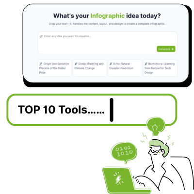 AI Infographic Generator: Step 1: Enter Your Infographic Topic or Content