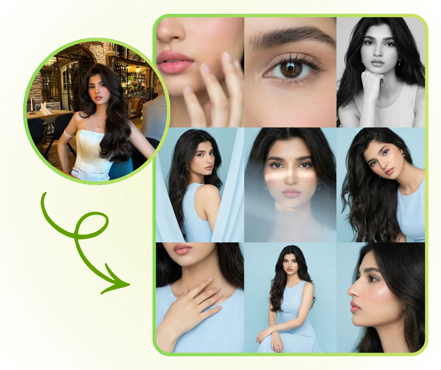 AIフォトグリッドメーカー: 簡単に個人用フォトアルバムを作成する