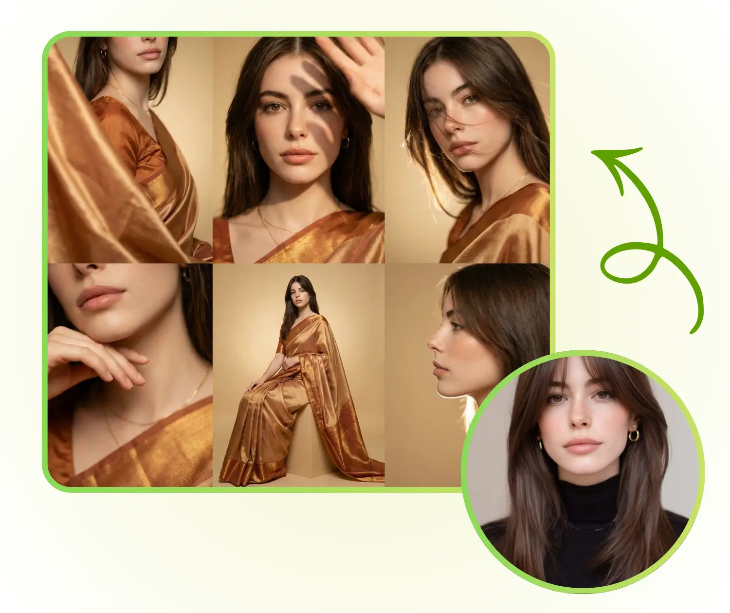 AIフォトグリッドメーカー: クリエイティブなプロジェクトやポートフォリオを展示する