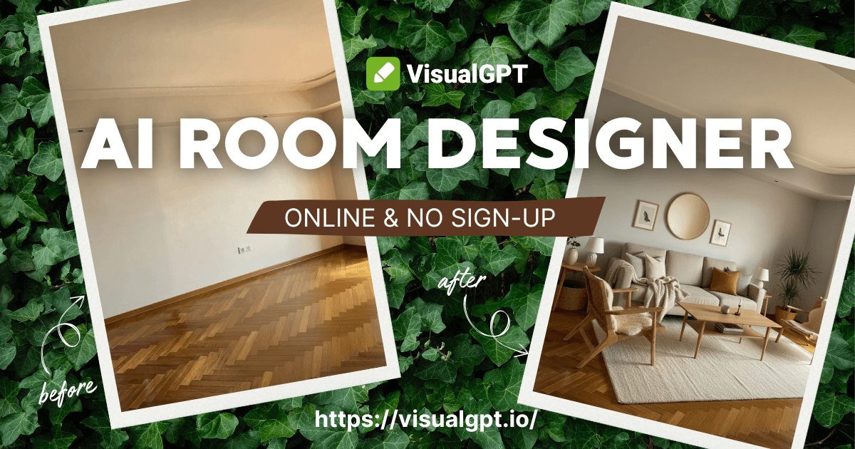Free AI Room Designer: 3D Render Online, No Sign-Up | VisualGPT