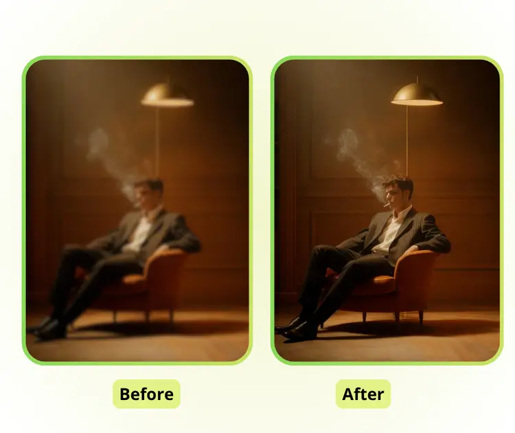 自然でリアルな写真の復元