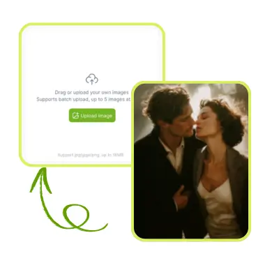 AIで画像のぼかしを除去：ステップ1 - ぼやけた画像をアップロード