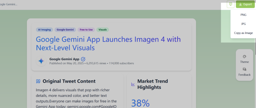 Step 8: Download or share it instantly