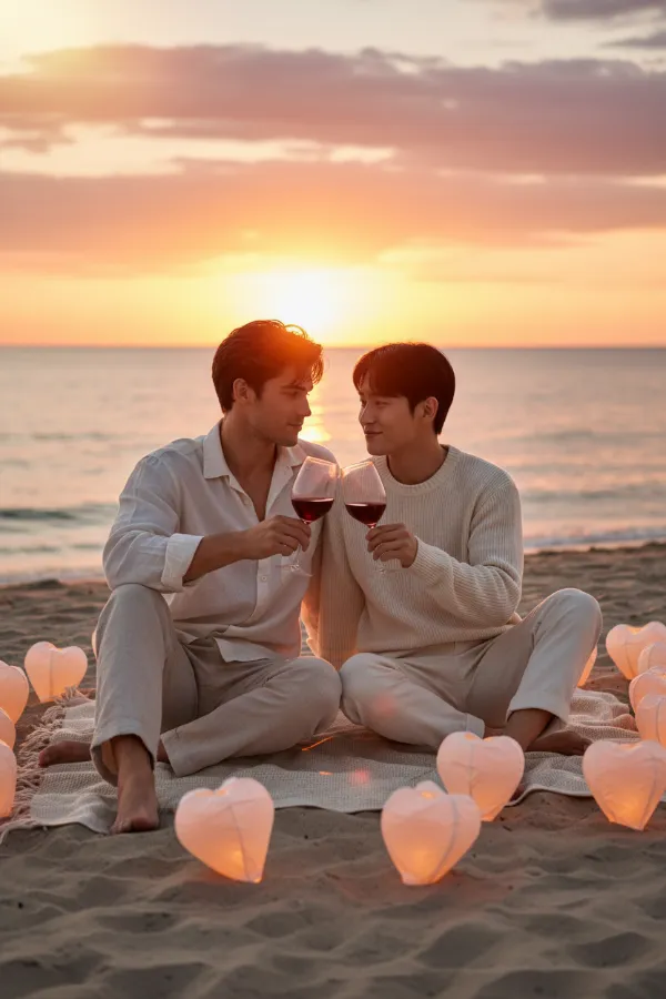 AI Valentines Day PhotoShot Generator: Create realistic couple photos from one or two selfies using presets.