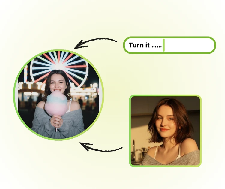 バイリンガルテキストレンダリングと画像・テキスト融合に対応